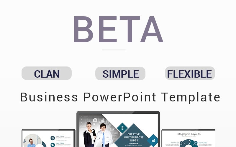 beta creative powerpoint template original