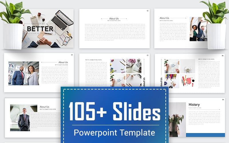 better business powerpoint template original