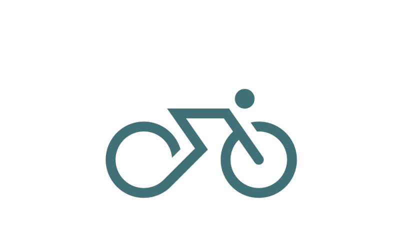 bicycle logo design template original