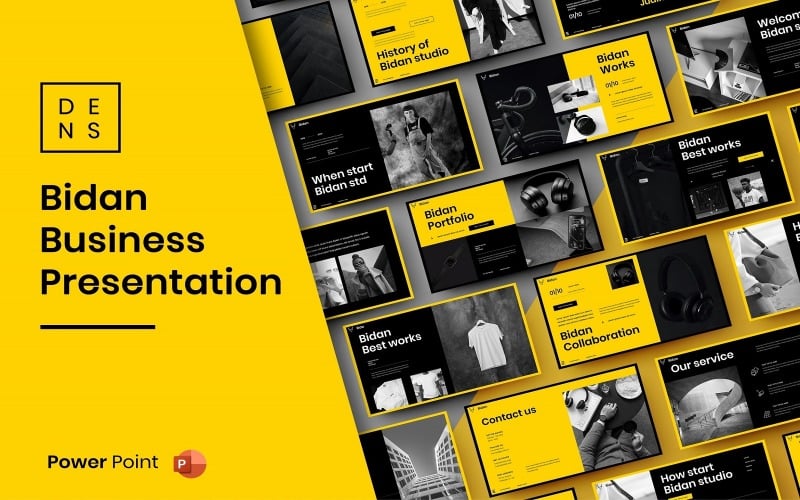 bidan business keynote template original
