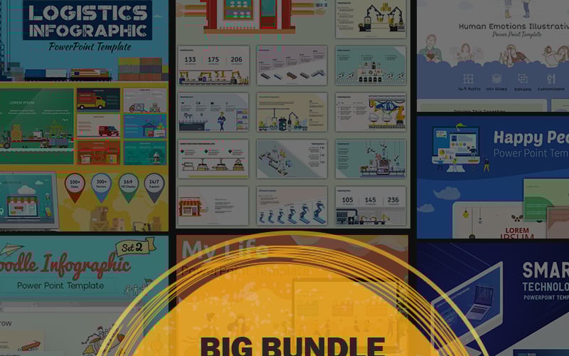 big bundle powerpoint template original