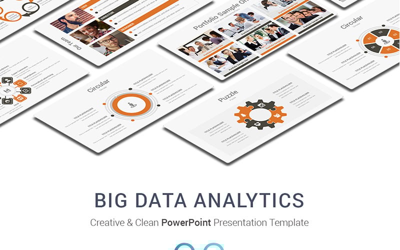 big data analytics presentations powerpoint template original