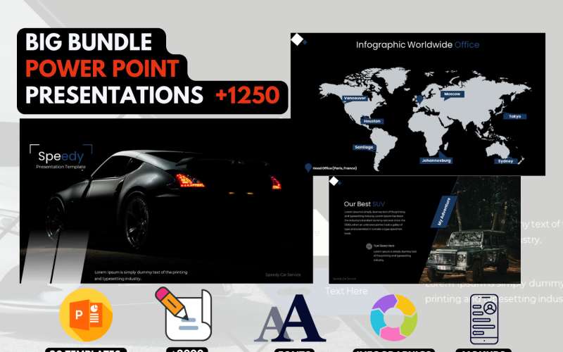 big powerpoint presentation bundle slides original