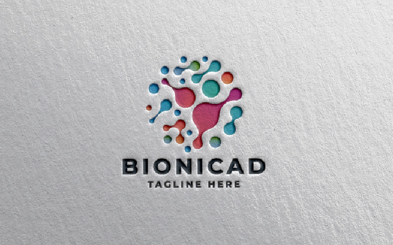 bionic data logo pro template original