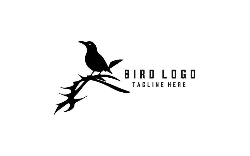 bird logo design vector template v original