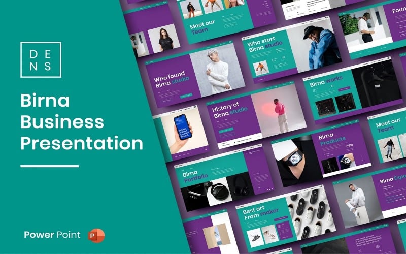 birna business powerpoint template original