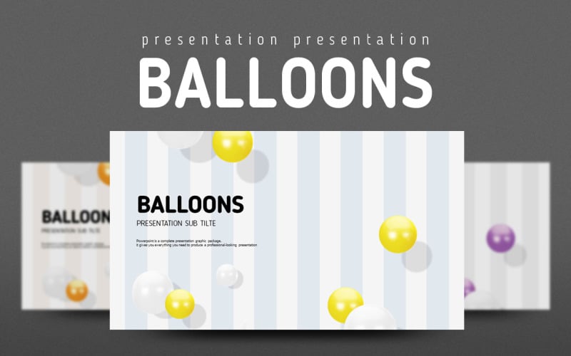 birthday party powerpoint template original