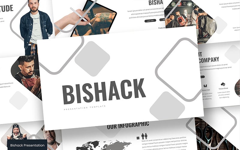 bishack powerpoint template original