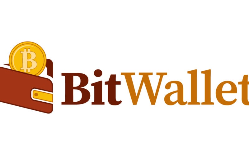 bit wallet crypto logo template original