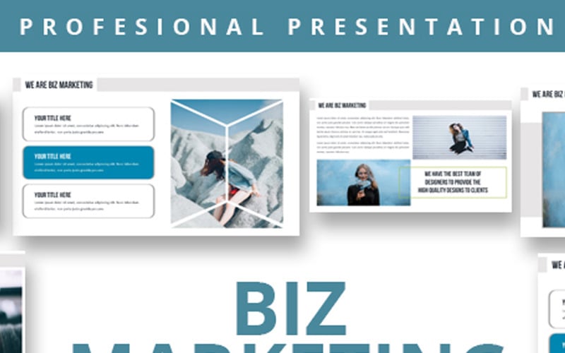 biz marketing powerpoint template original