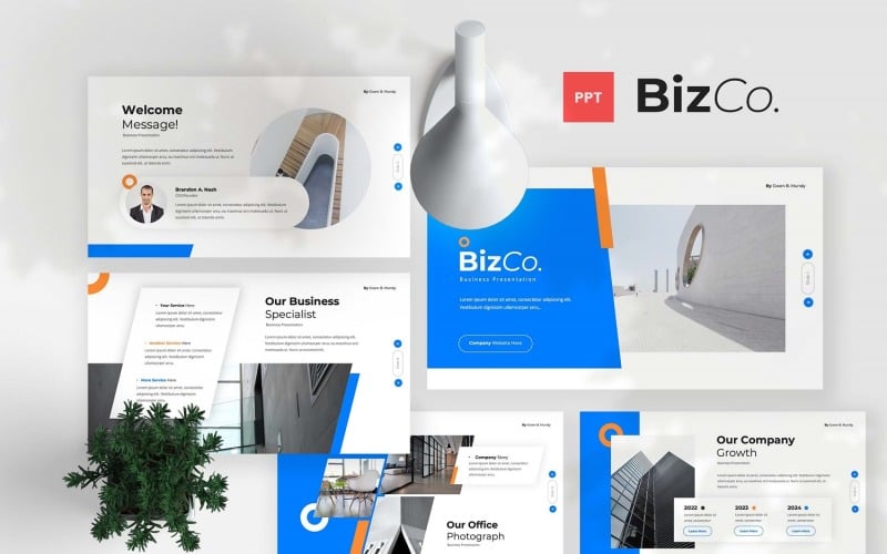 bizco business powerpoint template original
