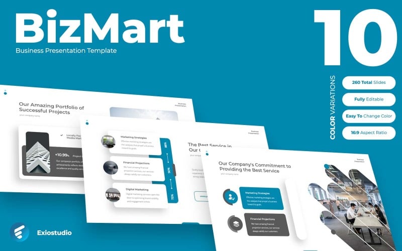 bizmart professional business powerpoint original