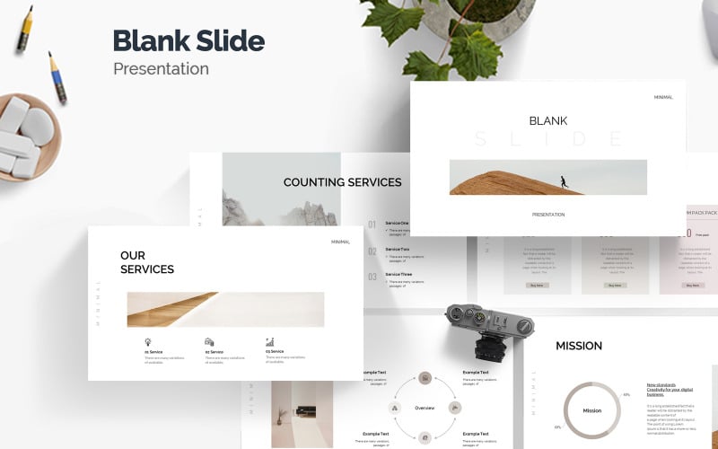 blank slide presentation layout original