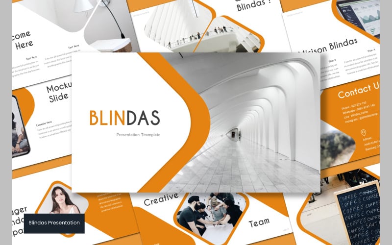 blindas powerpoint template original