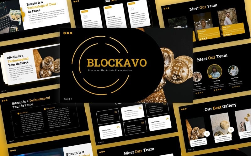 blockavo blockchain multipurpose powerpoint template original