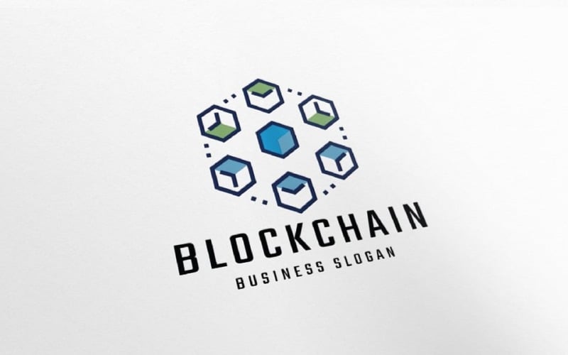 blockchain crypto currency cash logo original