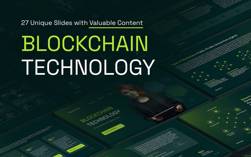blockchain technology for powerpoint original