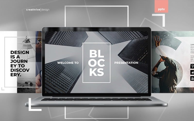 blocks powerpoint presentation template original
