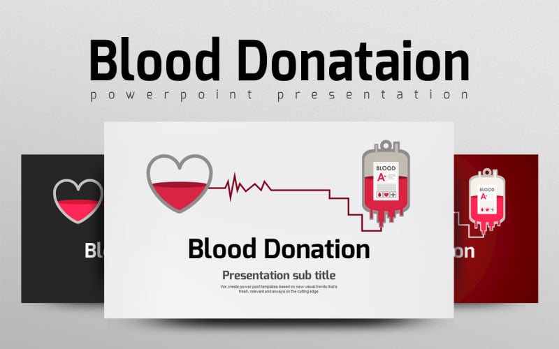 blood donation powerpoint template original