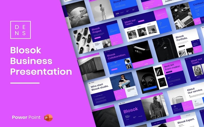 blosok business powerpoint template original