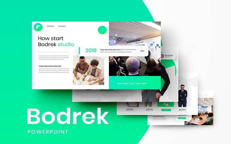 bodrek busines powerpoint template original