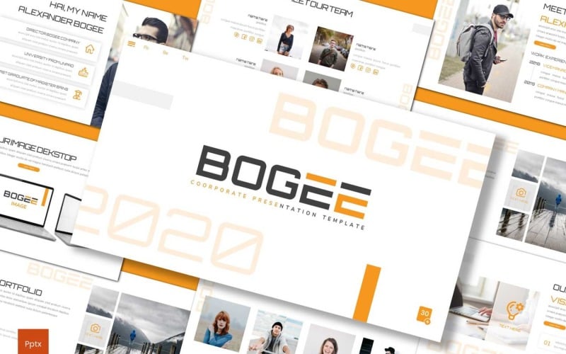 bogee powerpoint template original