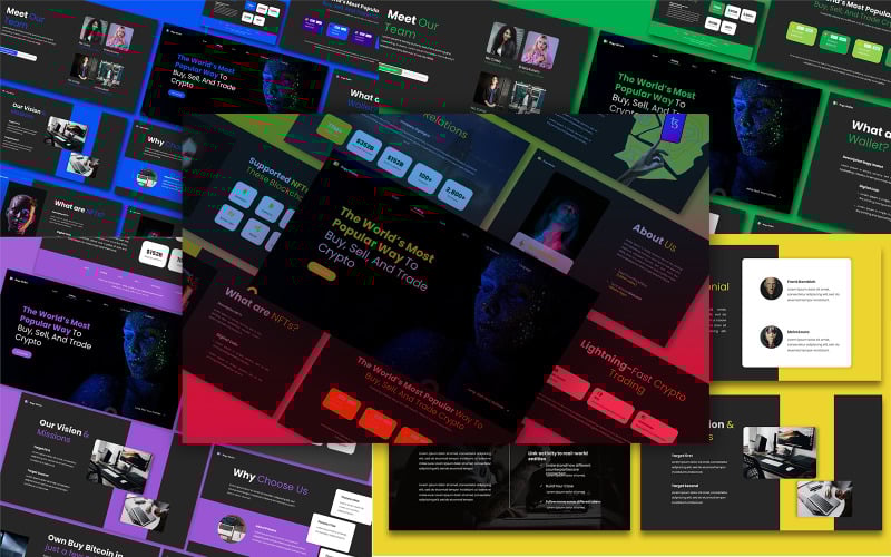 bogy wallet powerpoint template original