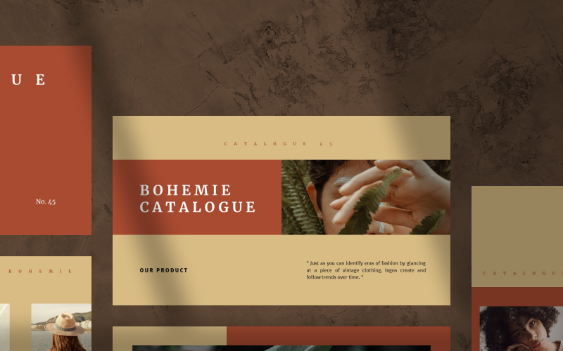 bohemie powerpoint template original
