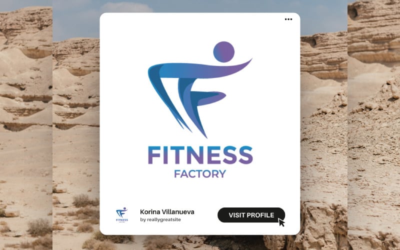 bold and energetic logo design for fitness and health businesses original