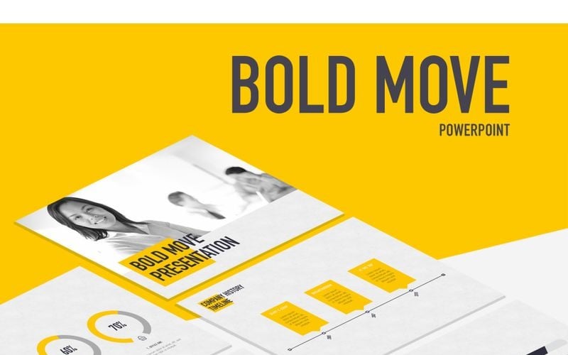 bold move powerpoint template original