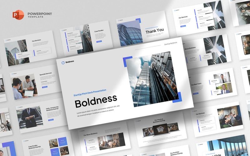 boldness startup pitch deck powerpoint template original