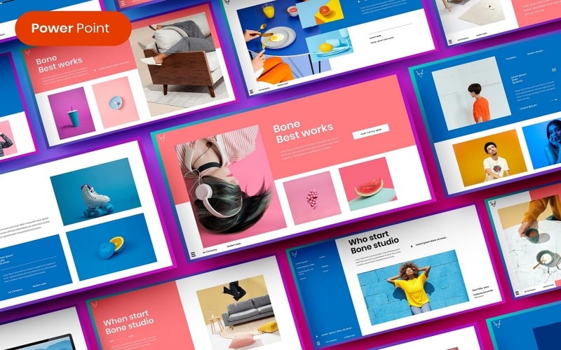 bone busines powerpoint template original