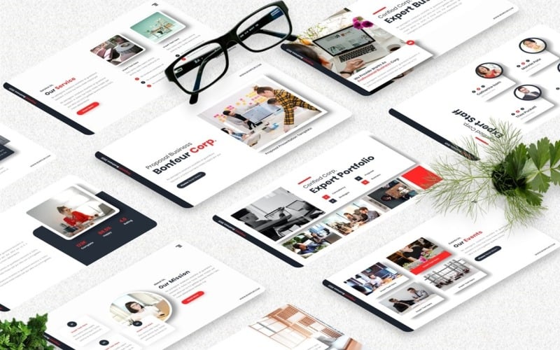 bonfeur proposal business powerpoint templates original