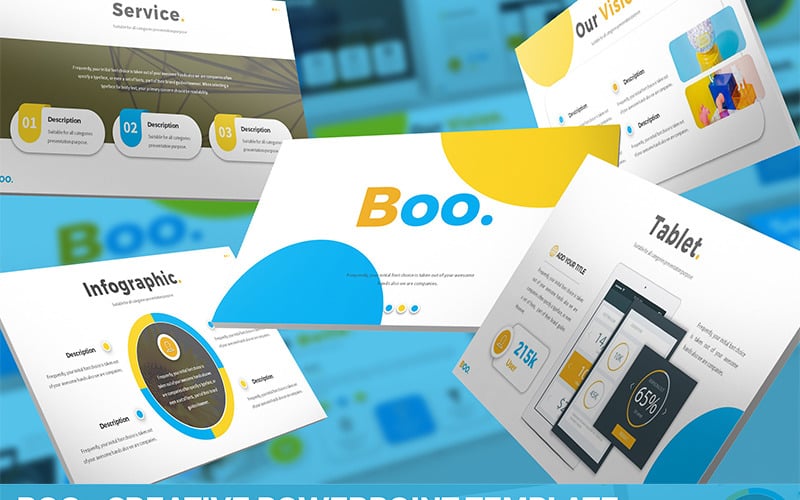 boo multipurpose creative powerpoint template original