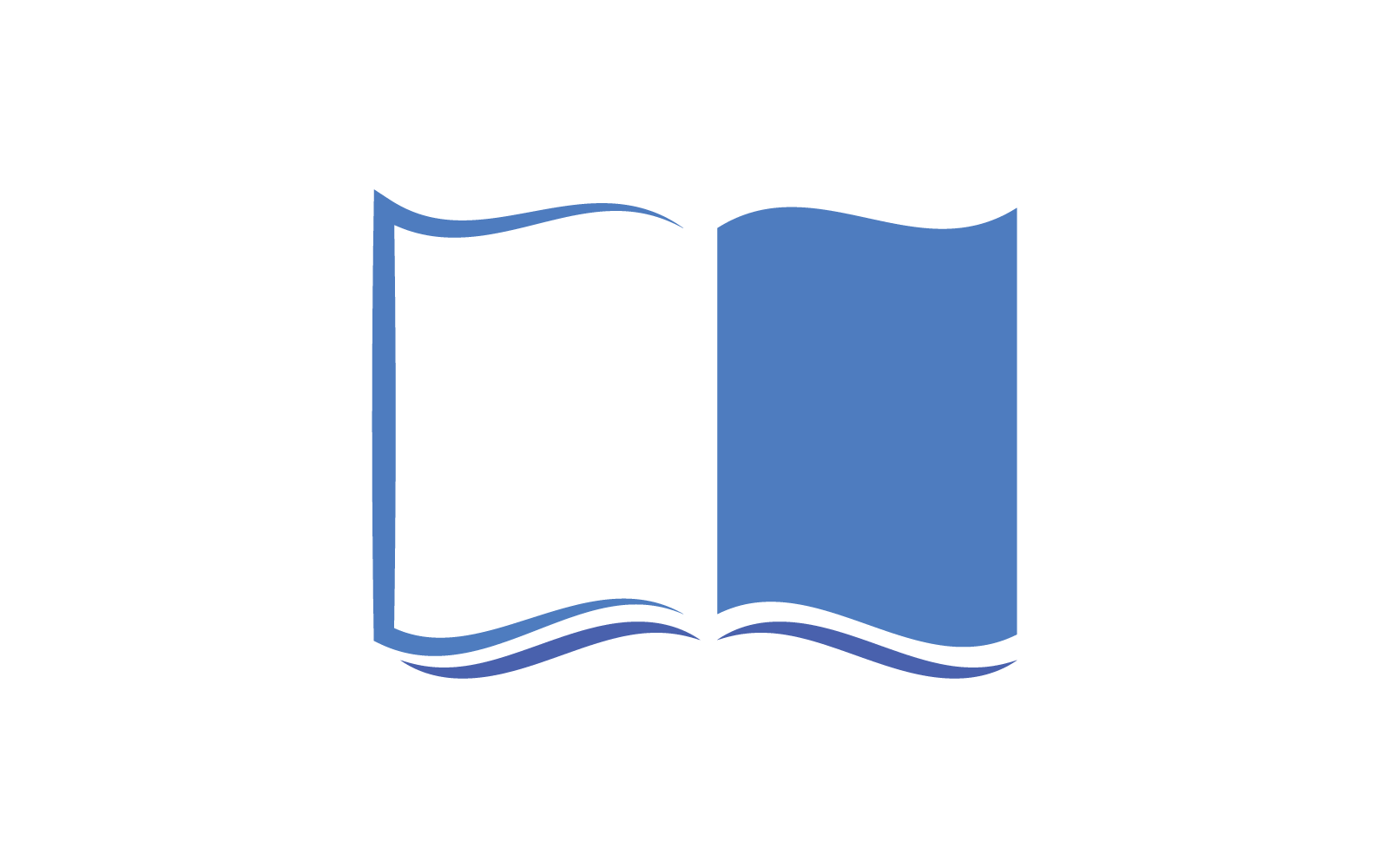 book education logo template vector flat design original