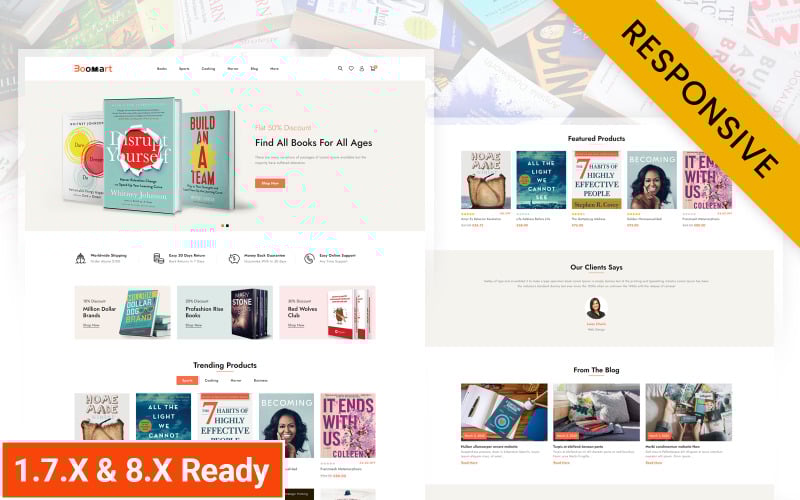 bookmart premium book store prestashop responsive theme original