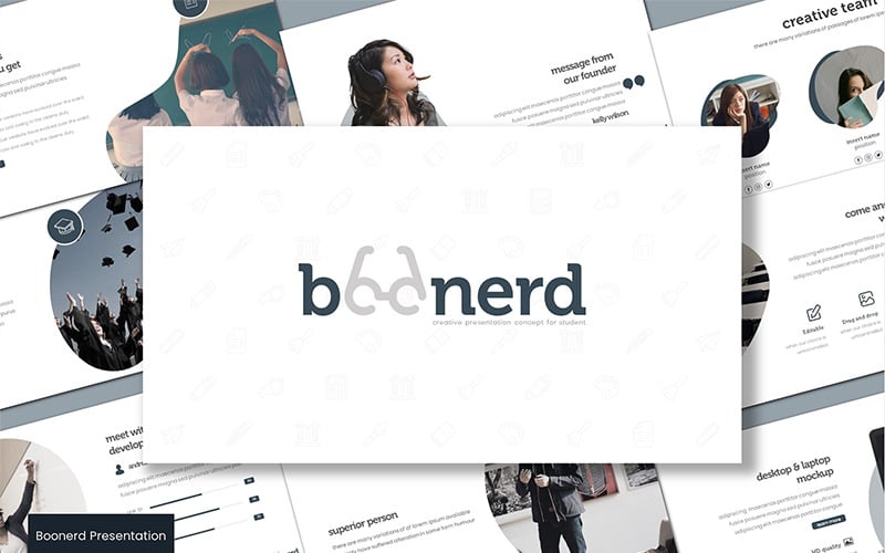 boonerd powerpoint template original
