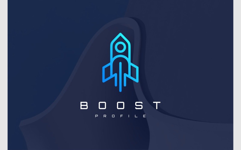 boost rocket people person logo original