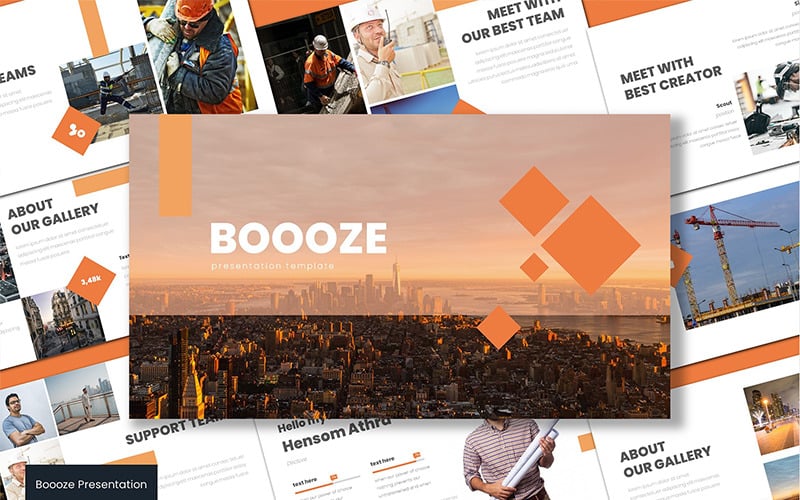 booze powerpoint template original