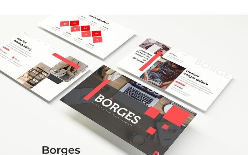 borges powerpoint template original