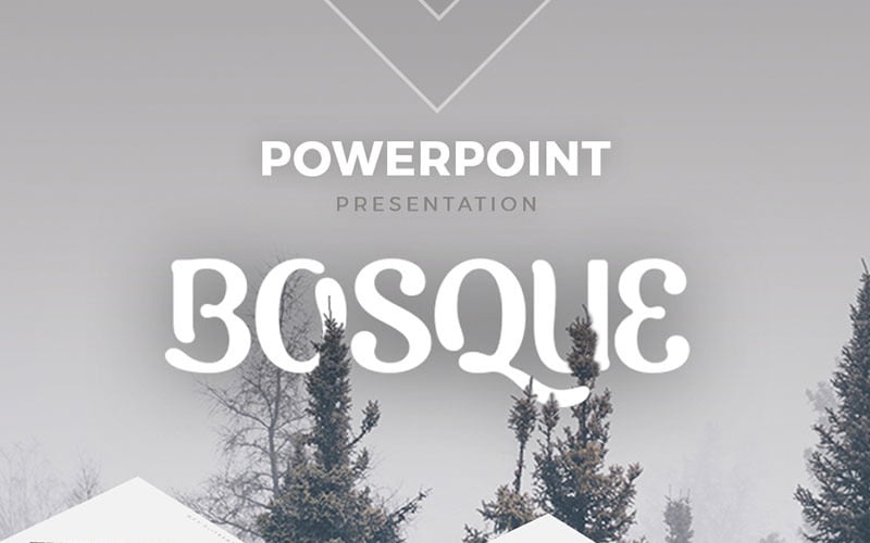 bosque creative powerpoint template original