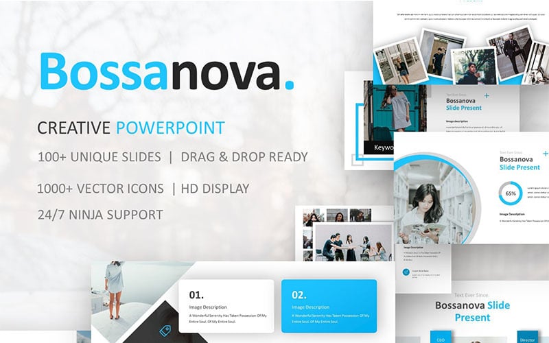 bossanova powerpoint template original