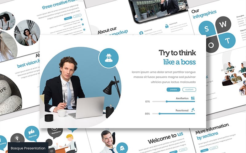 bossque powerpoint template original