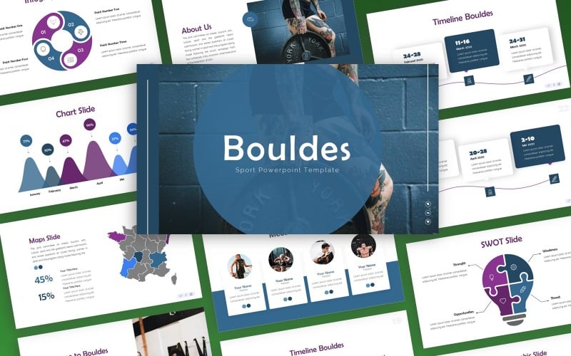 bouldes sport multipurpose powerpoint template original