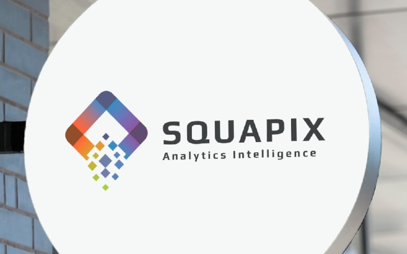 box pixel pro logo template original