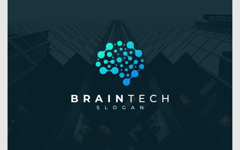 brain innovation technology logo original
