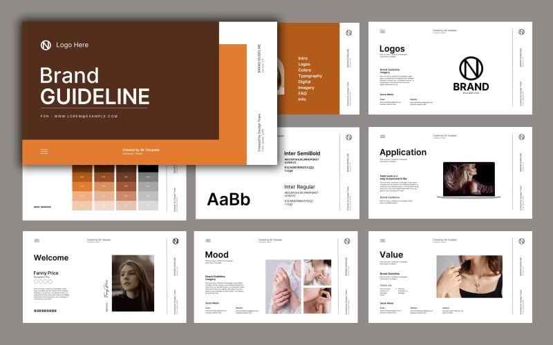 brand guideline powerpoint presentation original