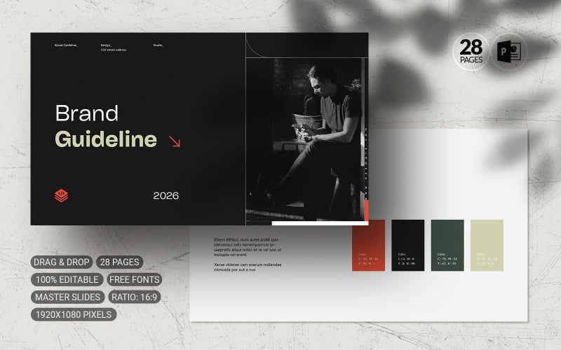 brand guideline powerpoint original