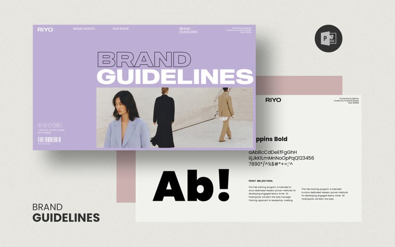 brand guideline presentation template v original