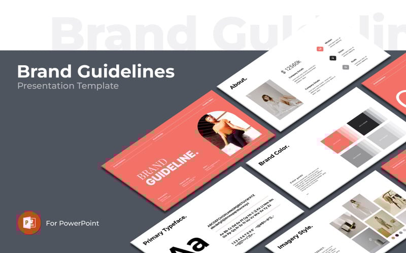 brand guidelines creative powerpoint template original